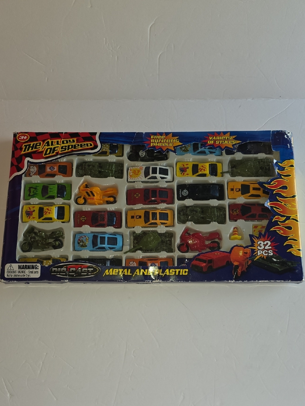 The Alloy of Speed Kids Toy Car Set - Multicolor